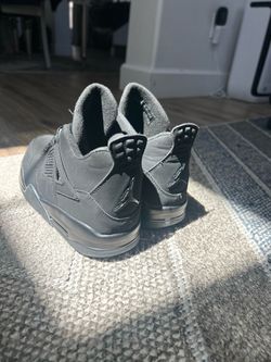 Size 13 Pre Owned Jordan 4 Retro Black Cat (2020) CU1110-010 Clean