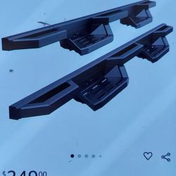 Nerf Bars for 2007-2018 Chevy Silverado and GMC Sierra Crew Cab