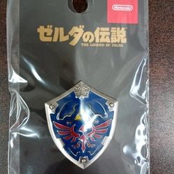 Rare Nintendo Official Limited Zelda Hylian Shield Pin