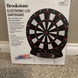 Brookstone Electronic LCD Dartboard