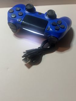 🎮 NEW Wireless PS4 Controller (BLUE) w/ Cable