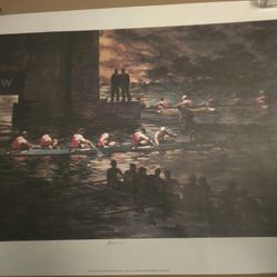 Power Lithograph On Paper By Original Created By John Gable Signed And Titled, Published By Arundel Point Publishing 22.5x32"