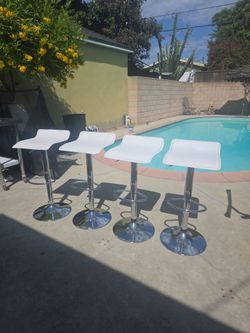 Adjustable Bar Stools Set
