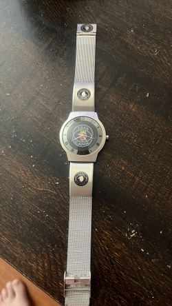 SAAB SCANIA ENTHUSIAST STAINLESS STEEL SLIM QUARTZ WATCH