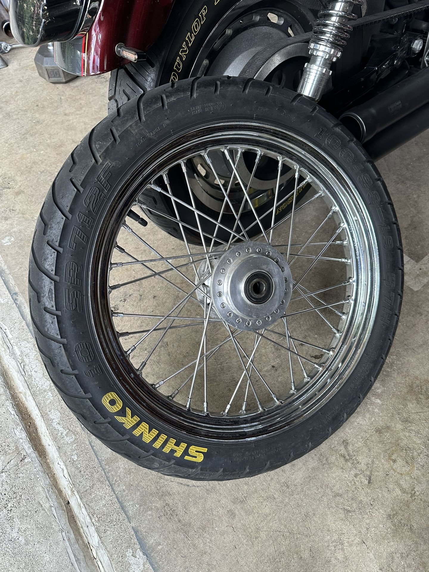 Sportster Wheel And Tires 16/19