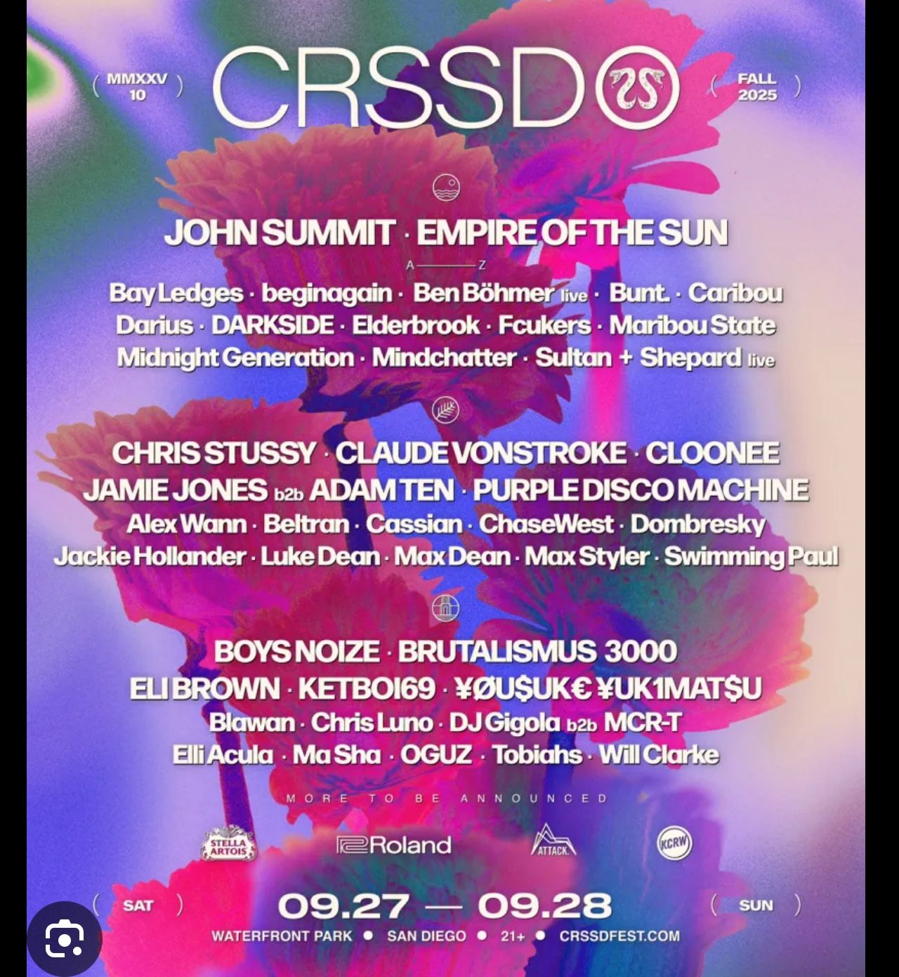 CRSSD Sunday Ticket
