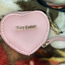 Juicy Couture Mini Heart Coin Pouch