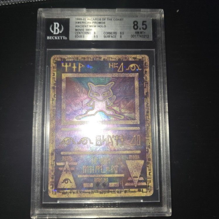 Pokemon Ancient Mew Promo BGS 8.5