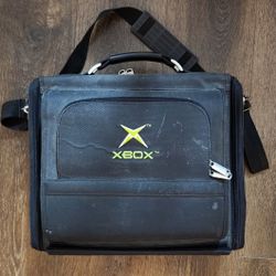 Xbox Carry Case AV Cable Controllers