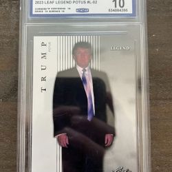 ❗️Donald Trump Perfect Condition CCG 10