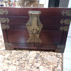 Large Oriental Jewelry Box- $50
