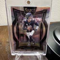 2024 Panini Select Caleb Williams Rookie Concourse Silver Prizm Bears
