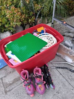 Lego duplo full bin