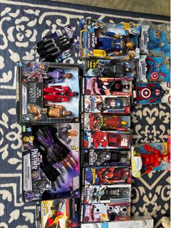 Unopened superhero collection