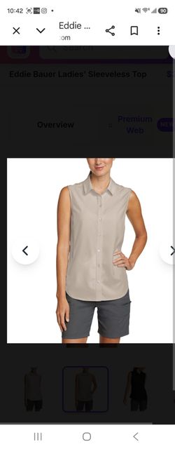 Woman's Eddie Bauer sleeveless top