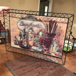 Kitchen Tile Tray