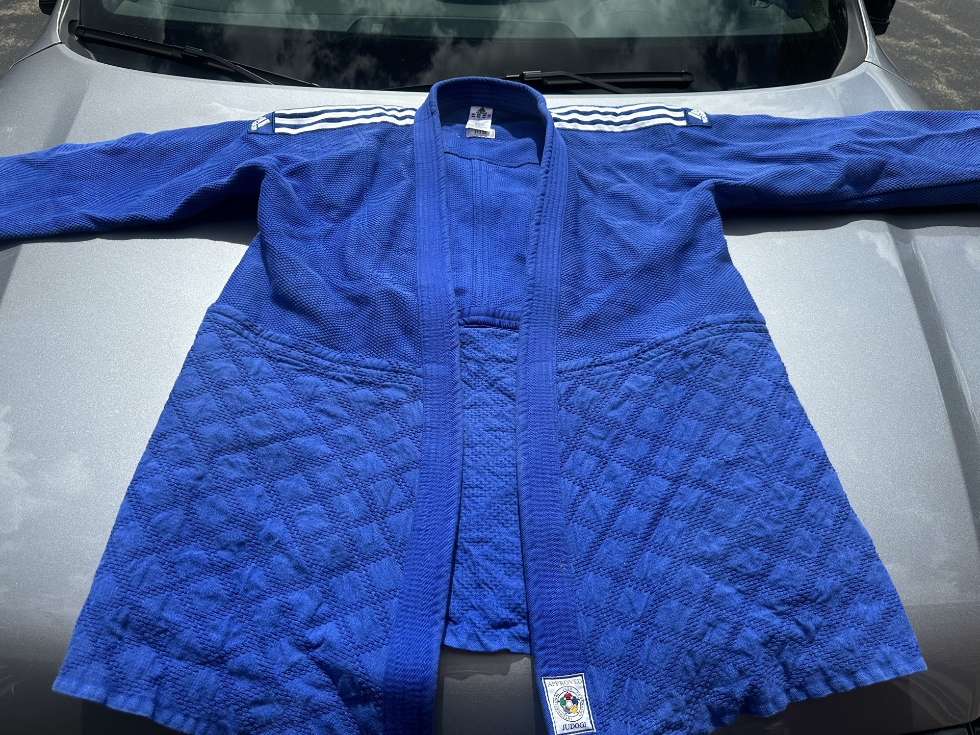 Adidas Blue Judo Gi – IJF Approved – Size 185cm