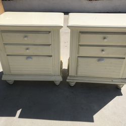 White Nightstands