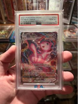 2021 Pokemon SWSH Fusion Strike Mew VMAX #269/264 PSA 10 GEM MINT