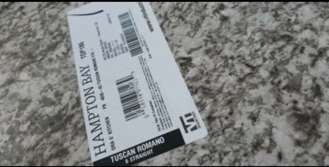 5FT COUNTERTOP Tuscan Romano From HOME DEPOT