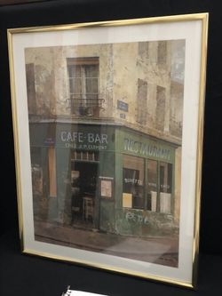 Paris Cafe Print