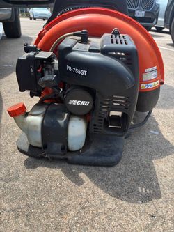 Echo PB-755st backpack leaf blower