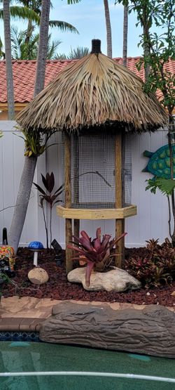 Tiki Bird Cages 
