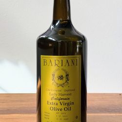 Bariani Early Harvest California Olive Oil, 1000 ml, USDA Organic OU Kosher