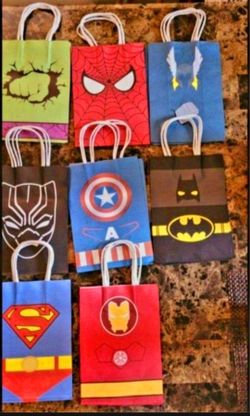 Superhero Party Bags