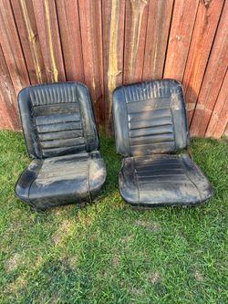 66 mustang seats