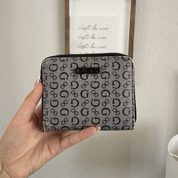 grey small women’s guess wallet