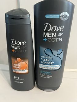 Dove Men Body Wash And Shampoo Bundle