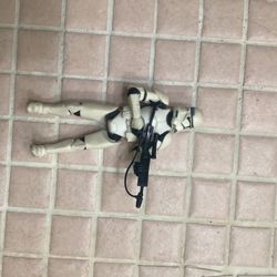 Star Wars Clome Trooper, Toy Action Figure, Hasbro 2005