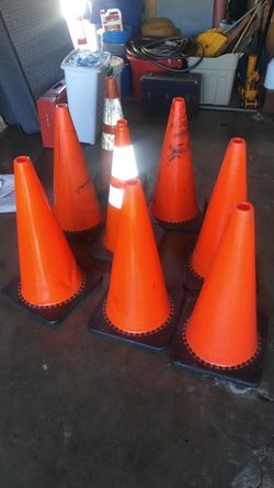 Traffic cones jumbo size