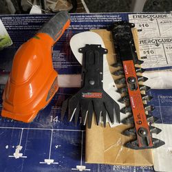 podadora manual con batería recargable nueva $30