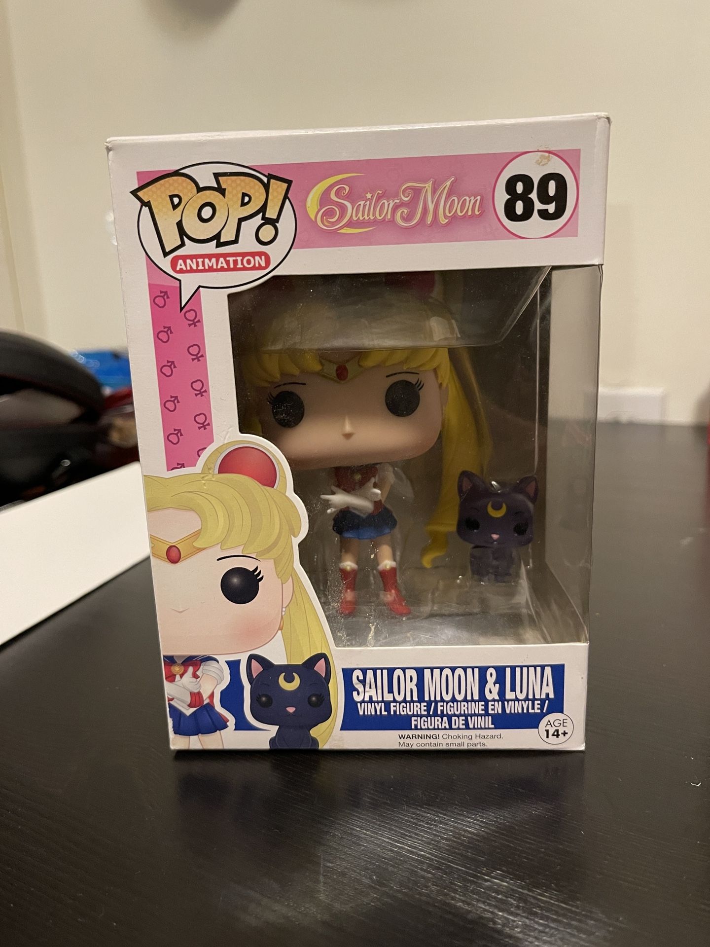 Sailor Moon And Luna FUNKO #89 Unopened