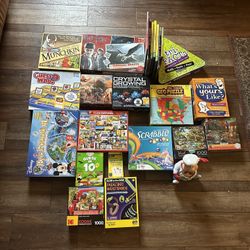 Board games/ puzzles / books 