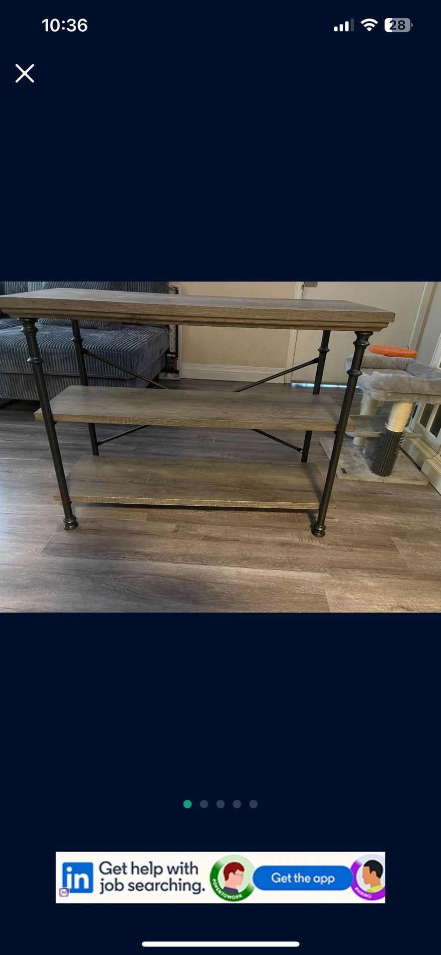 Entrance Table