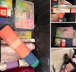 Mixed Craft Supplies Lot
