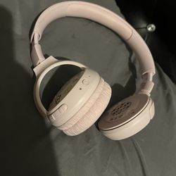 Pink JBL Headphones (missing cushion Left Side) 