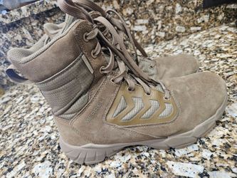 Merrell Fullbench Size 9 Tactical 8" Waterproof Side Zip Hiking Work Construction Boots Shoes