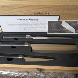Kamikoto Kanpeki knife set NEW