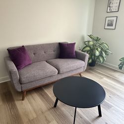 Mid Century Modern Love Seat