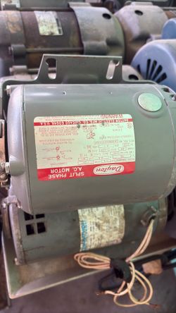 Split phase ac motor Dayton