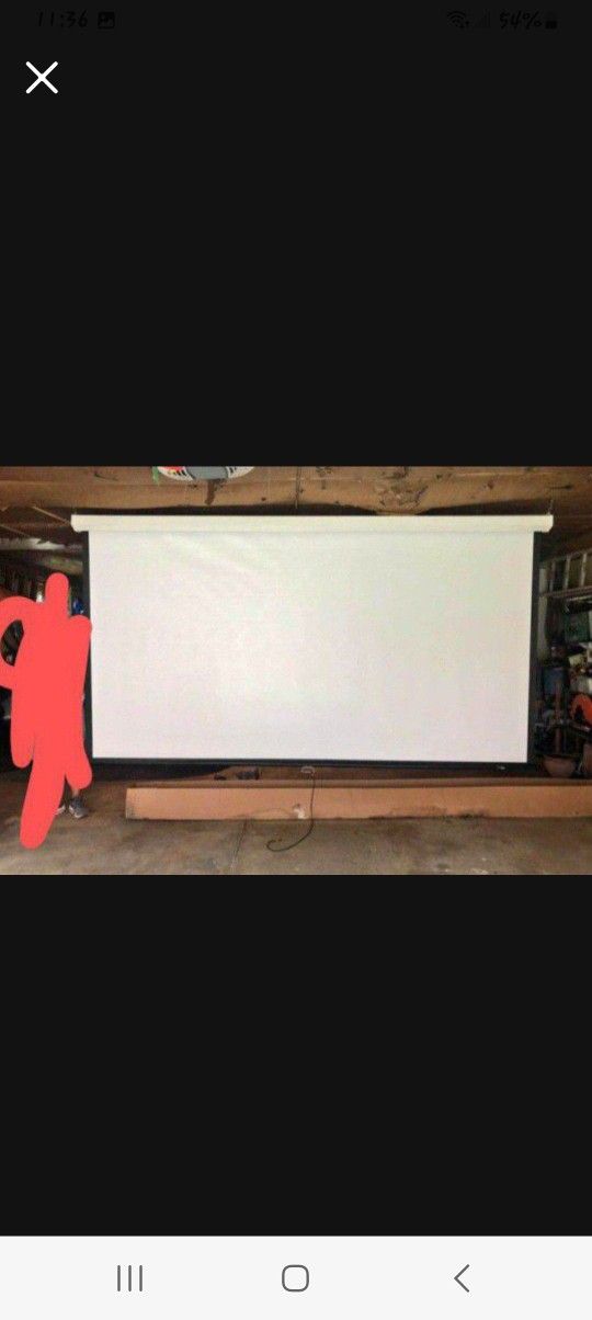 Luma Outdoor Indoor Projector Screen