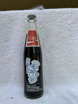 1984 Olympic Games Los Angeles commemorative Coca Cola 10 oz. bottle