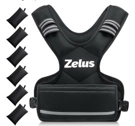 Weighted vest with weights