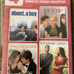 4-MOVIE MARATHON: ROMANTIC COMEDY COLLECTION (DVD)