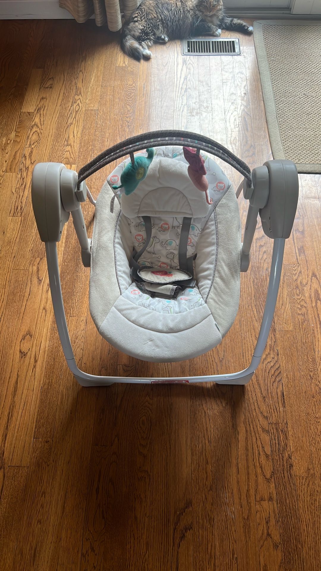 Ingenuity Floor Baby Swing
