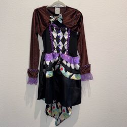 Raving Mad Hatter Halloween Costume Dress